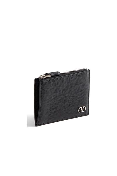 Valentino Garavani Credit Card Holder with Metal Logo