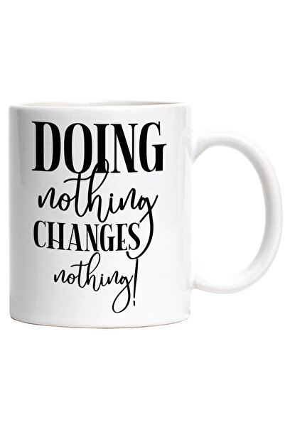 StoryGift Romania Cana cu mesaj din care reiese ca daca nu faci nimic, nu se ...