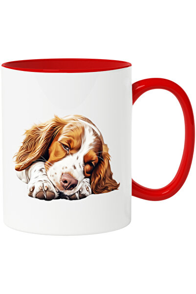 StoryGift Romania Cana cu un catel aproape adormit | ilustratie | somnoros | ...