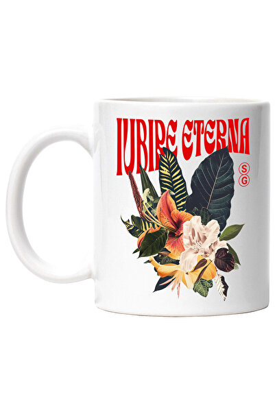 StoryGift Romania Cana cu Buchet Flori Colorate Text Iubire Eterna Natura , C...