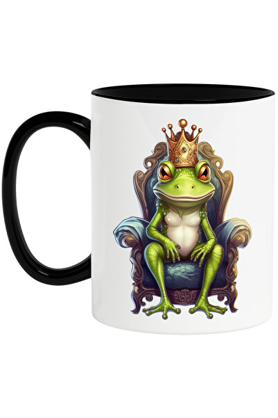 StoryGift Romania Cana cu un broscoi furios | ilustratie | poarta coroana reg...