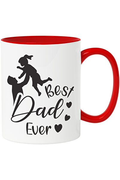 StoryGift Romania Cana cu Mesajul in Engleza Best Dad's Ever, Inimioare, Tata...