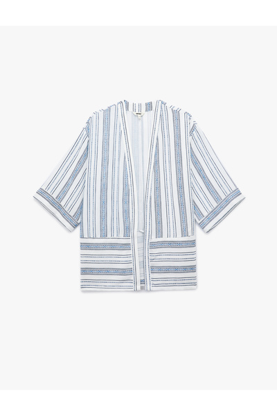 Koton 3/4 oversize kimono bunda s širokým rukávem