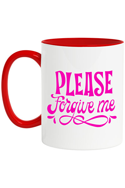 StoryGift Romania Cana cu mesajul in engleza "Please, forgive me" - te rog, i...