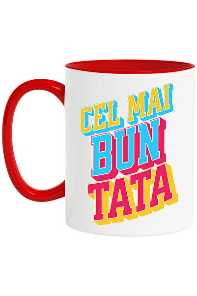 StoryGift Romania Cana cu Mesaj Stil Jocuri Video Copii Text Cel mai Bun tata...