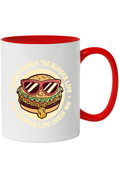 StoryGift Romania Cana Cu Mesaj I Didn't Choose The Burger Life, Fast Food, M...