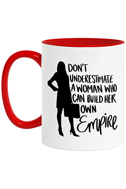 StoryGift Romania Cana cu mesaj care te indeamna sa nu subestimezi o femeie c...