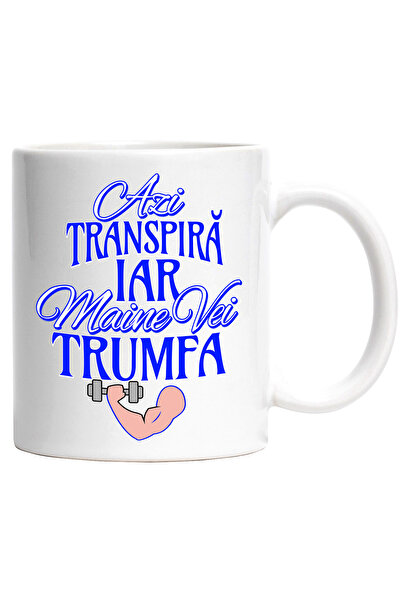 StoryGift Romania Cana Mesaj Motivational Sport transpira Azi Iar Maine vei T...