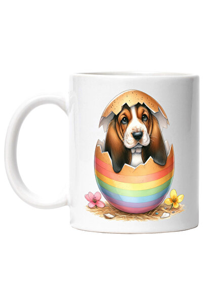 StoryGift Romania Cana cu un catel care iese dintr-un ou spart | ilustratie |...