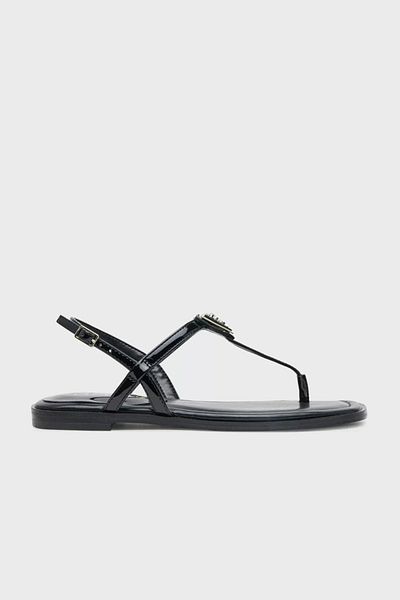 Guess Rainey4 Women's Black Sandals Fljra4Paf21-Black