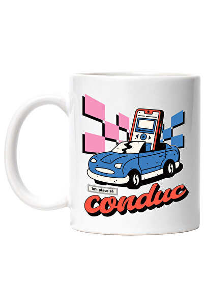 StoryGift Romania Cana îmi place să conduc masina decapotabila cu telefon, 33...