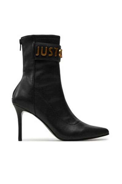 Just Cavalli Ghete de damă negre JUST CAVALLI-77RA3S64 ZS984 899 BLACK
