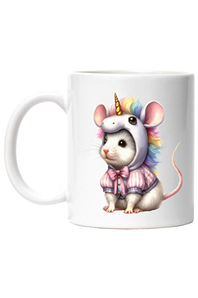 StoryGift Romania Cana cu un sobolan costumat in unicorn, ilustratie, pentru ...