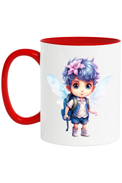 StoryGift Romania Cana cu un baiat cu aripi de fluture | albe | ilustratie | ...