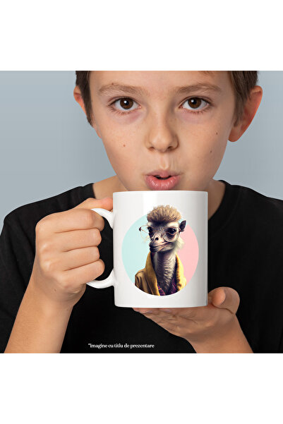 StoryGift Romania Cana Cu Lama cu Ochelari si Imbracata cu Haine, Platon, Ani...