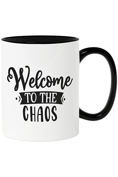 StoryGift Romania Cana cu mesajul de bun-venit "Welcome to the chaos" - bun-v...