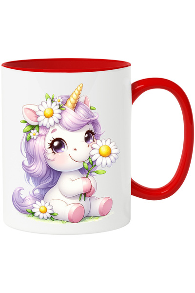 StoryGift Romania Cana cu un unicorn vesel | ilustratie | imbujorata | coama ...