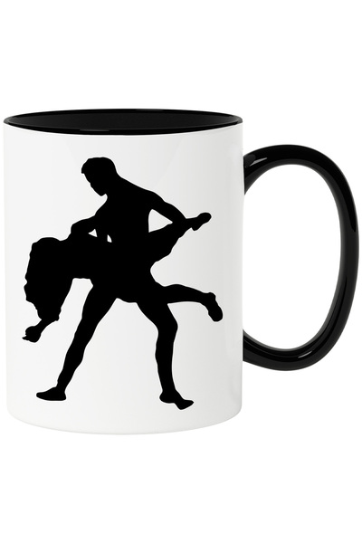 StoryGift Romania Cana cu o femeie si un barbat care danseaza - in pereche cu...