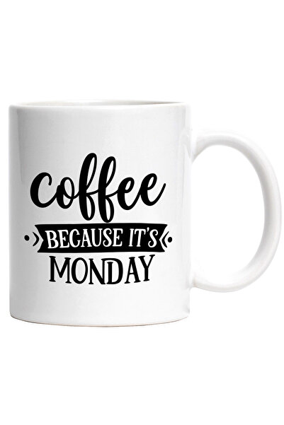 StoryGift Romania Cana cu textul "Cafea, pentru ca e luni" - o noua saptamana...