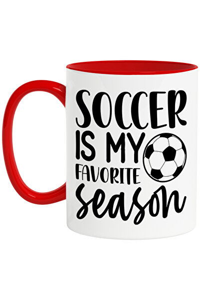 StoryGift Romania Cana cu minge pentru iubitorii de fotbal cu mesajul "Soccer...