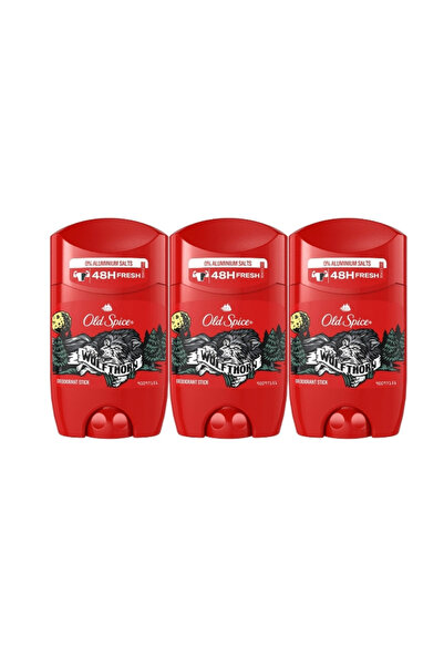Old Spice Set 3 X Antiperspirant Stick 50ml Wolfthorn, Parfum Proaspăt Intens