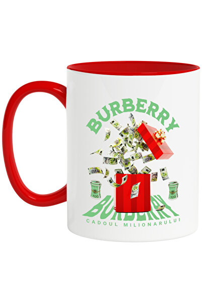 StoryGift Romania _Burberry_ Mug - Millionaire's Gift, 330ml, Ceramic with Re...