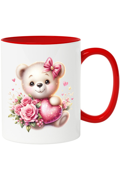 StoryGift Romania Cana cu un ursulet de plus fericit | ilustratie | veselie |...