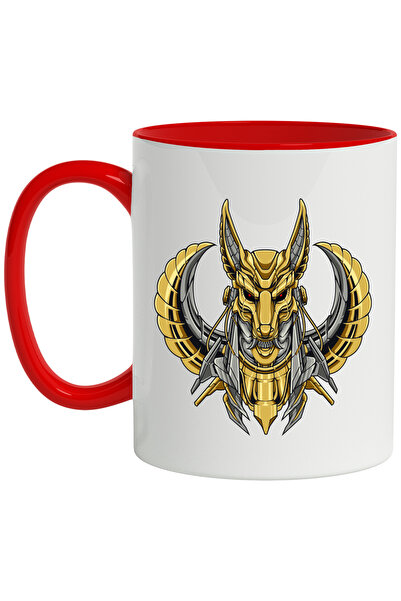 StoryGift Romania Cana Cu Anubis, Zeu, Robot, Mitologie, Multicolor 330 ml, C...