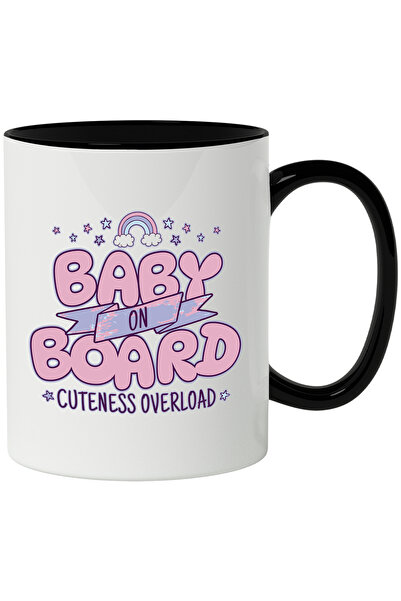StoryGift Romania Cana Cu Mesaj In Engleza Baby On Board Cuteness Overload, M...