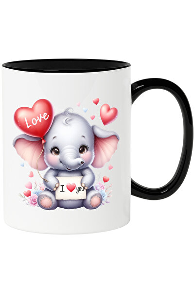 StoryGift Romania Cana cu un pui de elefant vesel | timid | ilustratie | balo...