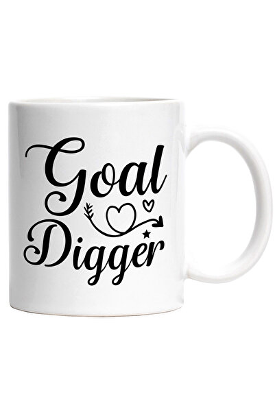 StoryGift Romania Cana cu inimioare care "sapa" pentru a-si atinge obiectivele - munca cu Maner Al, Cu Maner Alb