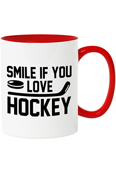 StoryGift Romania Cana cu mesajul "Smile if you love hockey" - zambeste daca ...