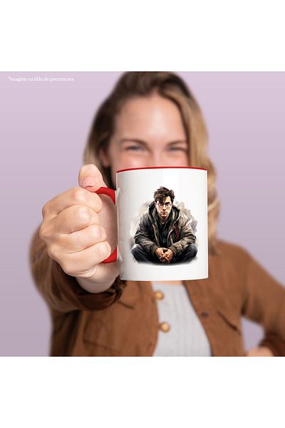 StoryGift Romania Harry Potter Mug, Fictional Character, Movie Lovers, Multicolor 330 ml, Sky, With,STG