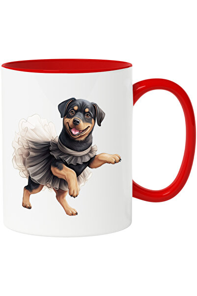 StoryGift Romania Cana cu un catel Rottweiler care danseaza | se simte bine |...