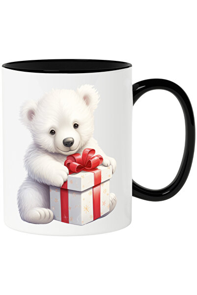 StoryGift Romania Cana cu un ursulet polar care are un cadou | a fost cuminte...