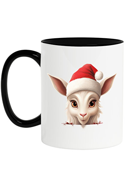 StoryGift Romania Cana cu un iedut care poarta o caciula de Craciun | ilustra...