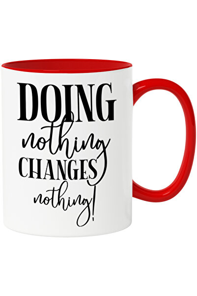 StoryGift Romania Cana cu mesaj din care reiese ca daca nu faci nimic, nu se ...