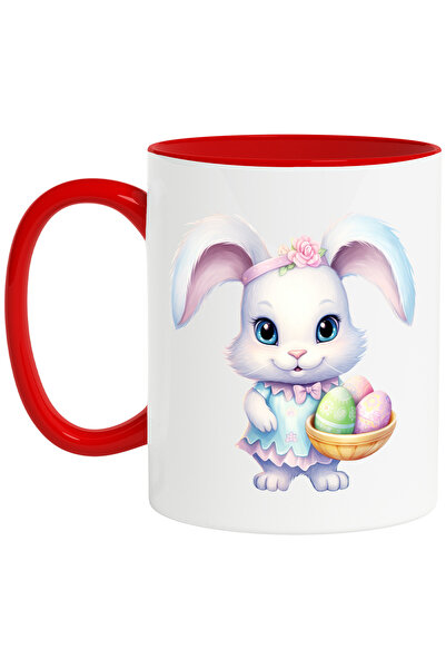 StoryGift Romania Cana cu o iepuroaica alba | ilustratie | tine un castron cu...