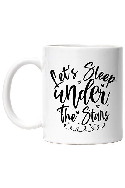 StoryGift Romania Cana cu mesajul in engleza "Let's sleep under the stars" - ...