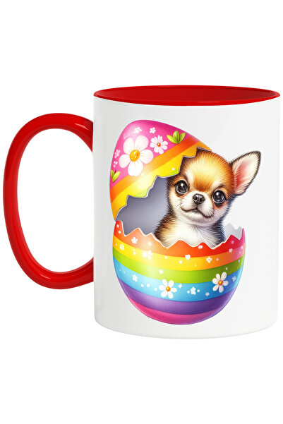 StoryGift Romania Cana cu un catel care iese dintr-un ou spart | ilustratie |...