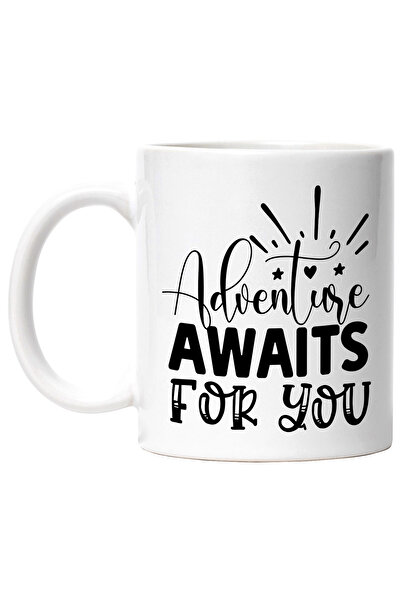 StoryGift Romania Cana cu mesajul in limba engleza "Adventure awaits for you"...