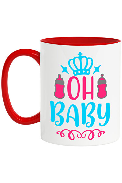 StoryGift Romania Cana cu textul in engleza "Oh, baby" - oh bebelusule bibero...