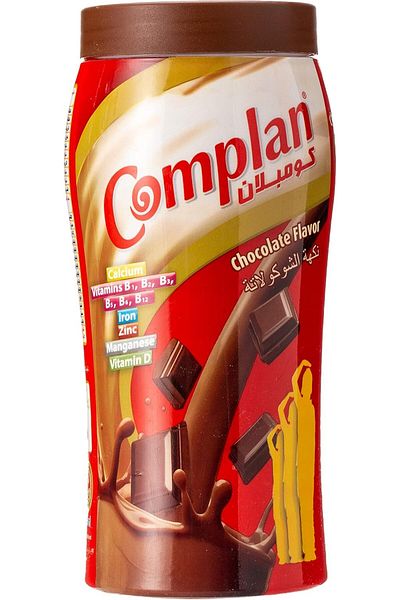 COMPLAN Nutrition and Health Drink Chocolate 400g, Packed with power of 100% Milk Protein and contai