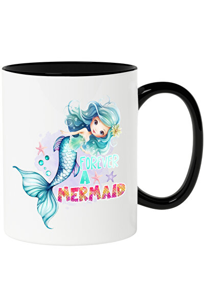 StoryGift Romania Cana cu mica sirena cu mesajul "Forever a mermaid", intotde...