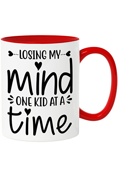 StoryGift Romania Cana cu inimioare si mesajul "Imi pierd mintile, cate un co...