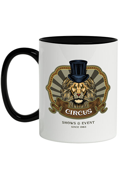 StoryGift Romania Cana Cu Mesaj In Engleza Circus, Leu, Joben, Circ, Emblema,...