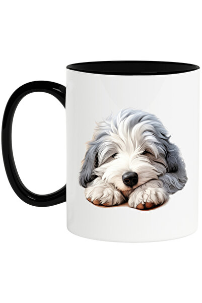 StoryGift Romania Cana cu un catel foarte blanos | ilustratie | alb | doarme ...