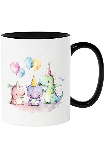 StoryGift Romania Cana cu dinozauri micuti care sunt la o petrecere | anivers...