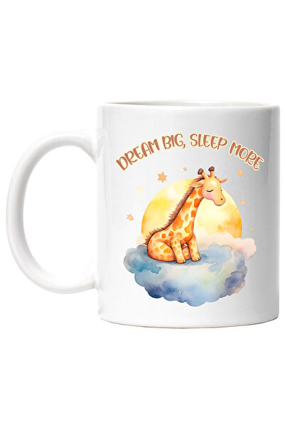 StoryGift Romania Cana cu o mica zebra care doarme si viseaza cu mesajul "Dre...