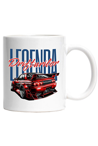 StoryGift Romania Cana legenda drifturilor masina rosie strada viteza motor, ...